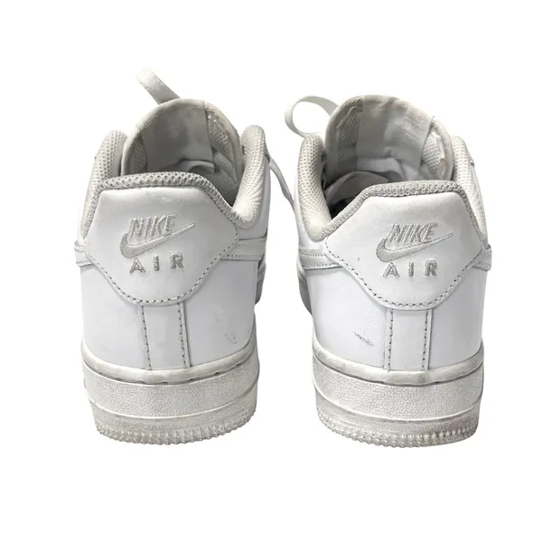 Nike Air Force 1 Low Athletic Lifestyle Shoes Sneakers Women’s Size 7 White Y2K - Image 4