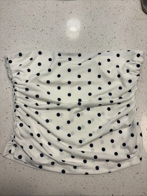 Wild Fable Polka Dot Strapless Tube Top - Image 2