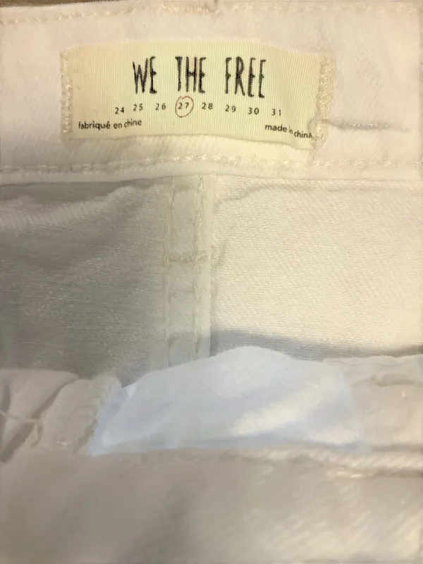 With the free denim white mini skirt - Image 3