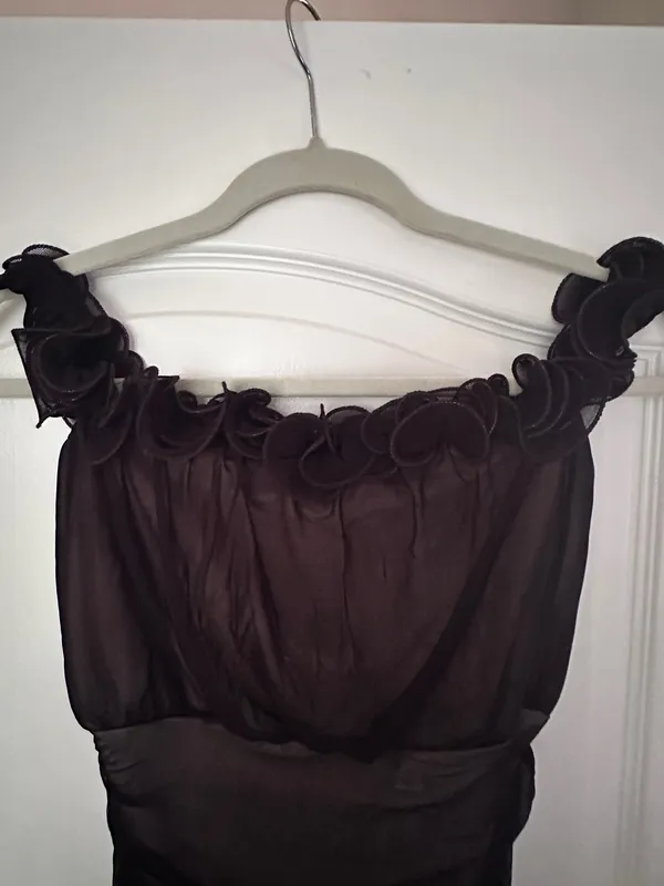 Black Sheer Dress Selfie Leslie - Image 2