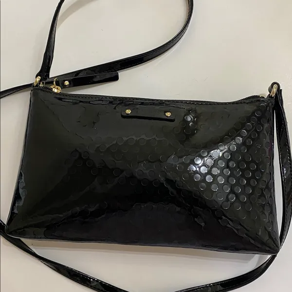 Kate Spade black patent crossbody bag - Image 4