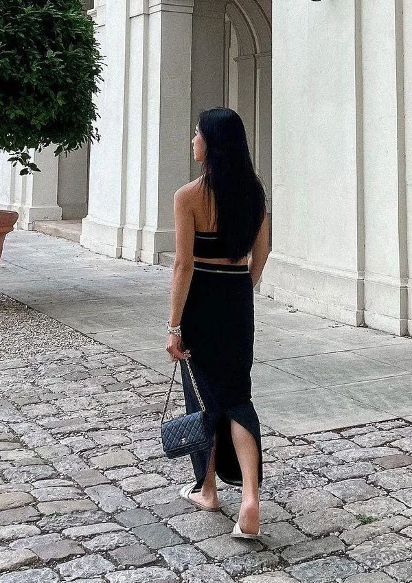 Two Piece Black Set - Image 2
