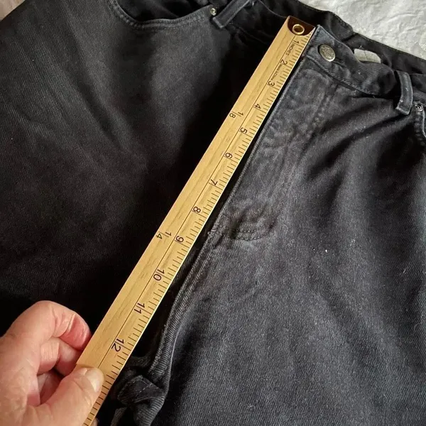 Vintage Y2K Harley Davidson size 15/L black jeans. - Image 12