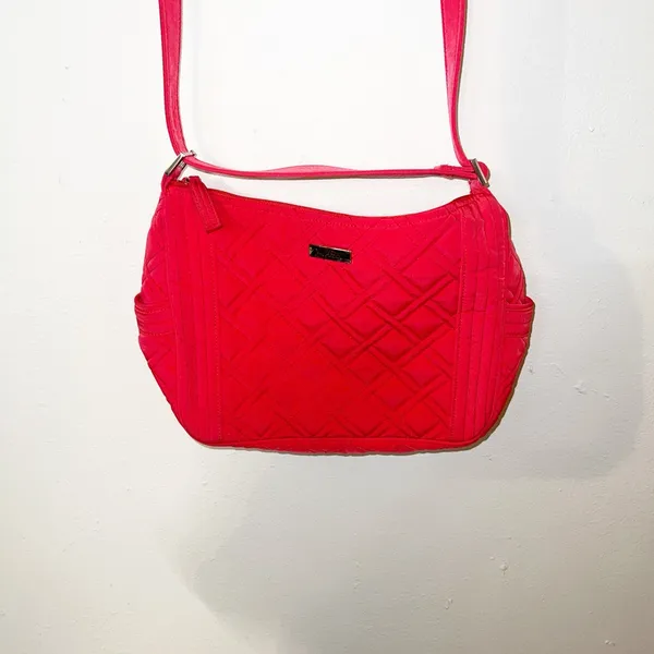 Vera Bradley red quilted crossbody - Image 2