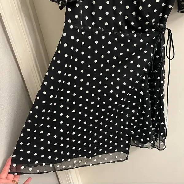Alice + Olivia Sandra Daisy Wrap Dress 4 - Image 8