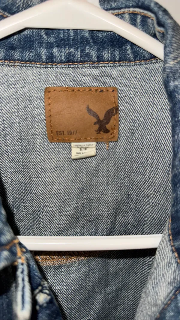 American Eagle Outfitters Jean Vest Denim - Image 2