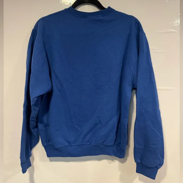 Vintage snowman 90s‎ y2k sweater Blue - Image 4