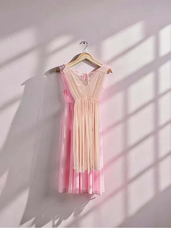 Madewell magnolia Tie Back Maxi dress - Image 6