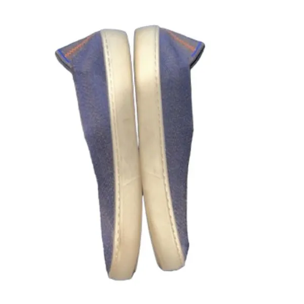 Rothy's Women’s The Merino Collection Sneakers in Navy Herringbone Size 9.5 - Image 5