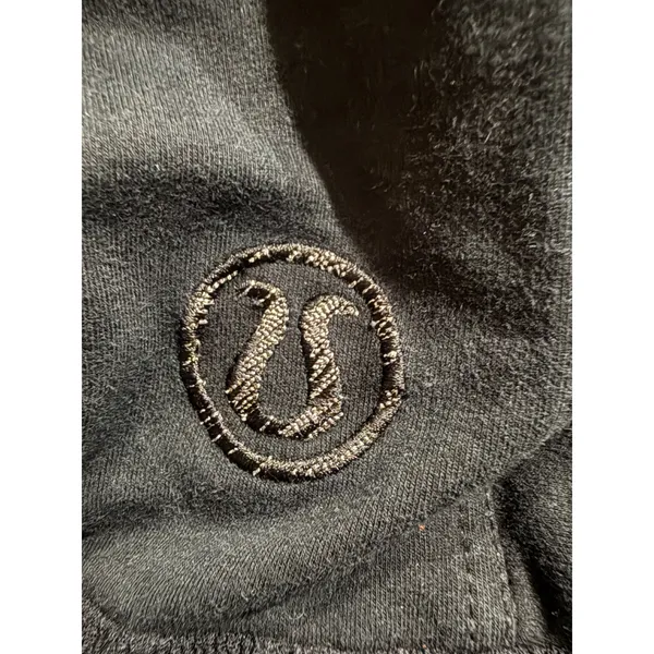 Lululemon Scuba Hoodie Full Zip Black Sweatshirt Thumbholes Size 4 - Image 6
