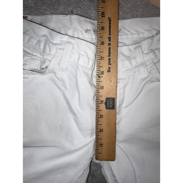seven for all mankind jeans stovepipe jeans white 29 - Image 11