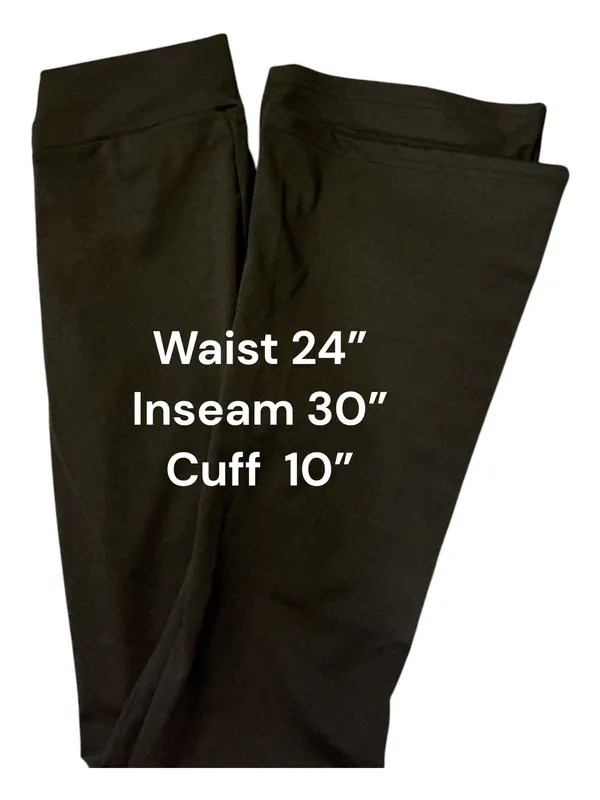 NWOT Black High-Waisted Flare Yoga Pants / Flared Leggings - Size S - Image 3