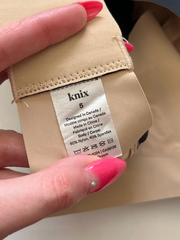Knix Casual Everyday T Shirt Bra Bralette Black Size 5 - Image 3
