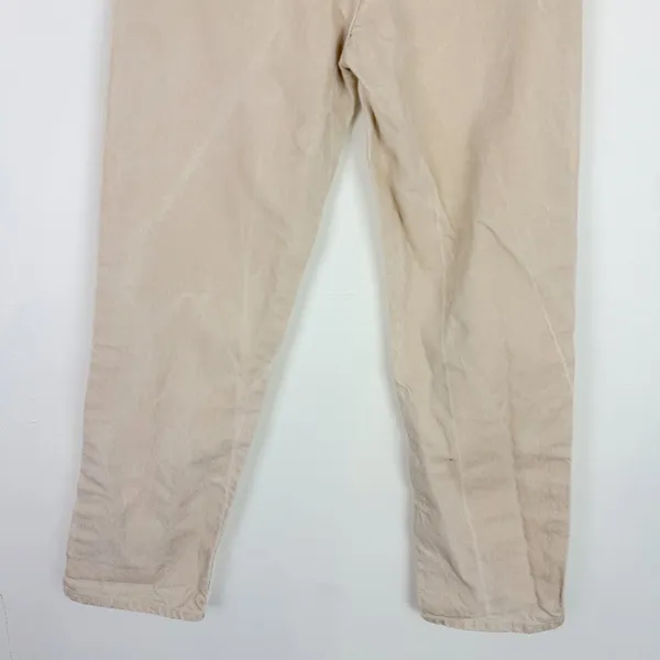 Reformation Sandy Tonal Reworked High Rise Relaxed Straight Jeans Size 25 GUC - Image 9