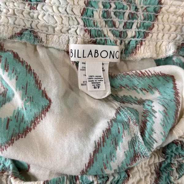 Billabong Boho Patterned Wide-Leg Pants - Image 4
