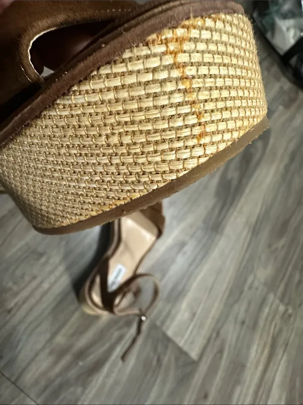 Steve Madden Brown Suede Platform Ankle Strap Sandals - Image 12