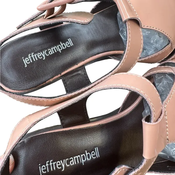 👡 Jeffrey Campbell Landen Patent‎ Pink Fisherman Sandals 👡 - Image 3