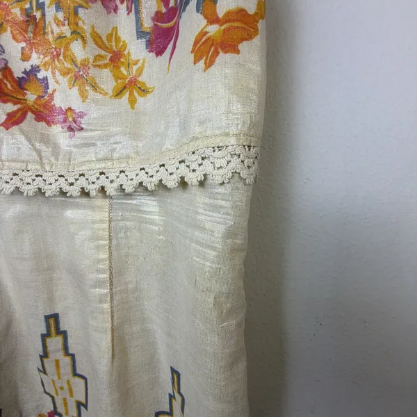 Free People medium large the big bang shimmer dress festival bohemian tiered - Image 4
