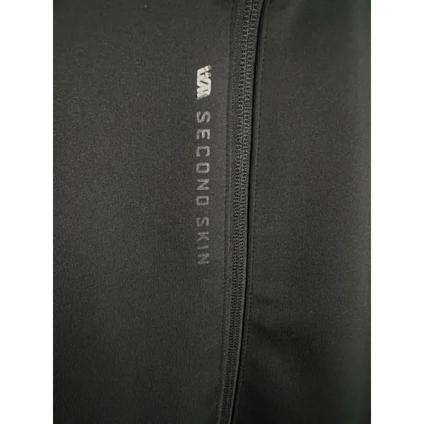 Second Skin Wm Med Black Full Zip Thumb Holes‎ Outdoor Hiking Athletic Campcore - Image 4