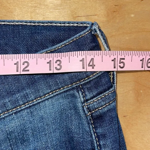 7 for all Mankind ORIGINAL‎ BOOTCUT Denim Jeans Medium Wash Size 26 - Image 12