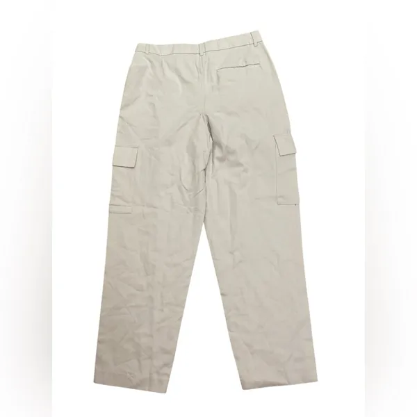Old Navy High Rise Taylor Cargo Straight Trouser Pants Work Office Casual - Image 3