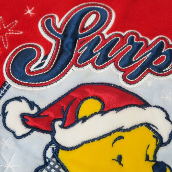 Vintage 90s Disney Winnie the Pooh Christmas Sweatshirt - Image 5