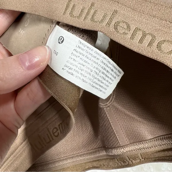 Lululemon Nude‎ Wireless Racerback Bra - Image 5