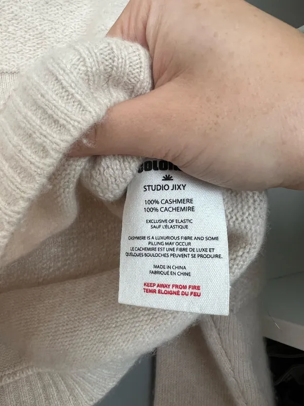 Colorush Plushy roll neck cashmere sweater - Image 5