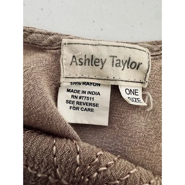 Ashley Taylor Asymmetrical‎ Dress Womens O/S Hippie Boho Festival Floral Cottage - Image 9
