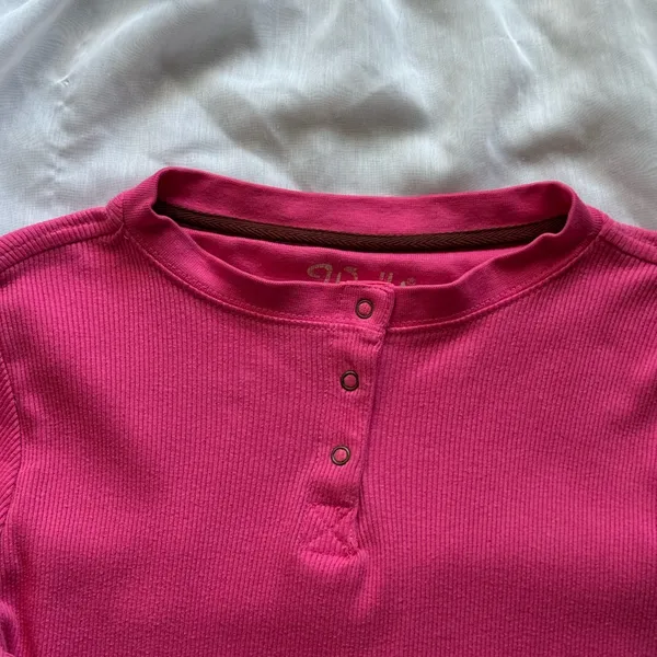 Walls Thermal Patch Elbow Long Sleeve Shirt Pink - Image 4