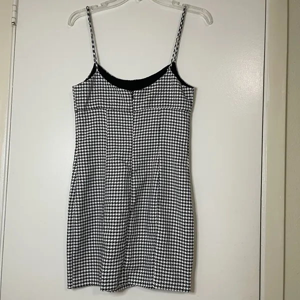 Bec + Bridge French Liaison Mini Dress black squares size US 6 - Image 6