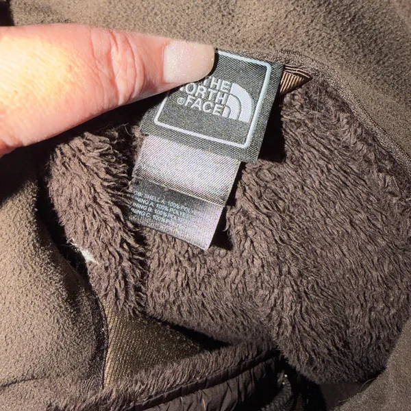 The North Face Women's Brown Osito Fleece Full Zip Jacket Size M - Image 4