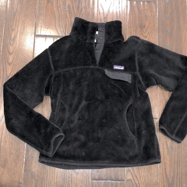 Patagonia black fleece size small - Image 2