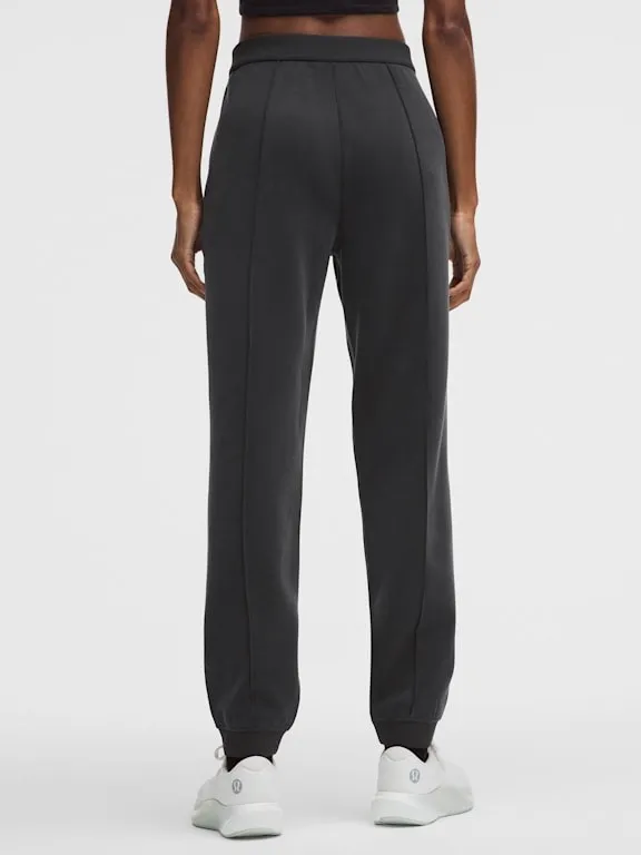 Lululemon Softstreme Classic-Fit High-Rise Jogger Pants Black/Grey Medium - Image 4