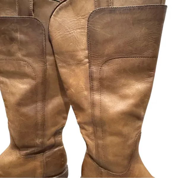 Frye Paige Tall Riding Boots 6 Cognac‎ - Image 4