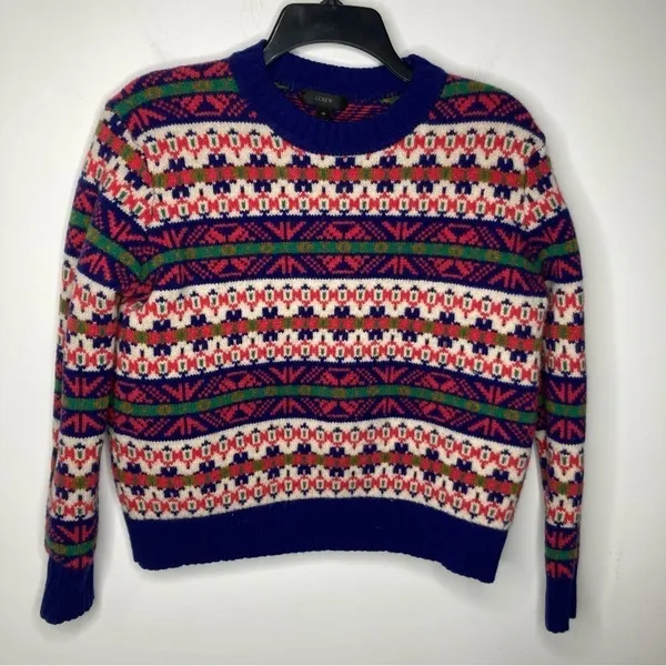 J. Crew 100% lambs‎ wool sweater size XS - Image 3