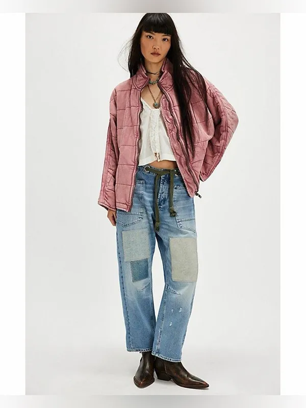 Free people Dolman Quilted Knit Jacket - Image 2