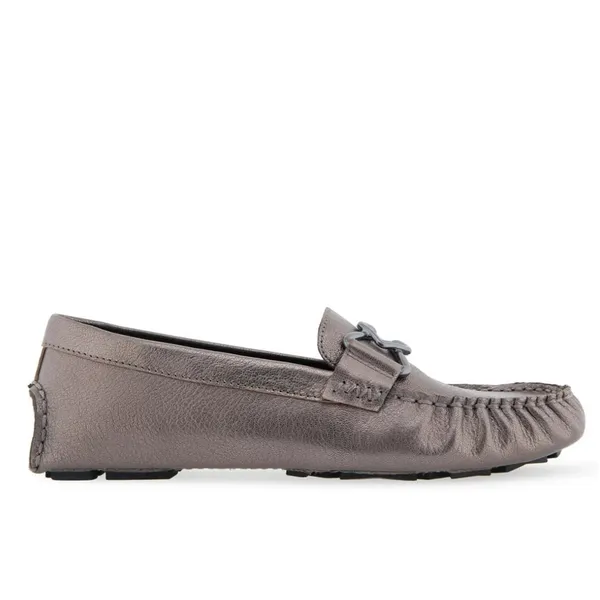 Aeropostale NEW Aerosoles Women's Gaby Casual Loafer Color:Graphite Leather SZ-9 Slip On - Image 3