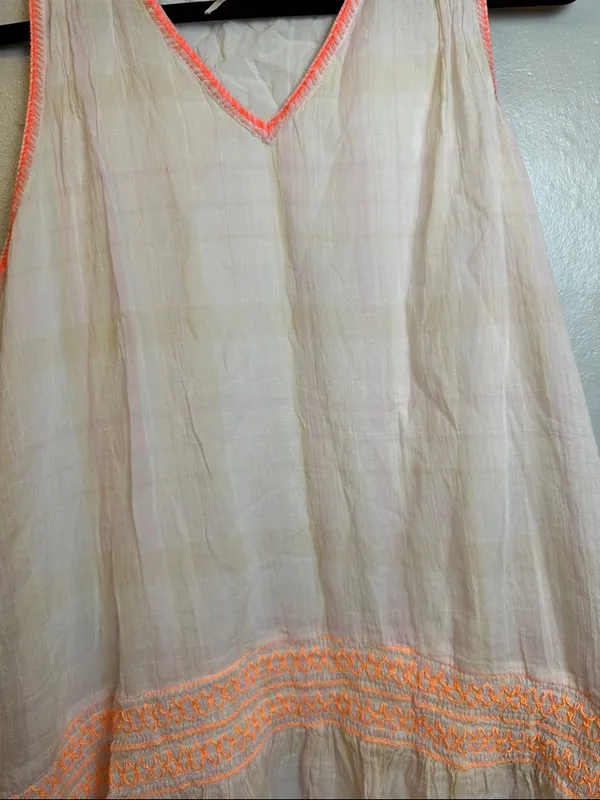 Free People Run With Me Pastel Plaid Mini Dress - Image 6