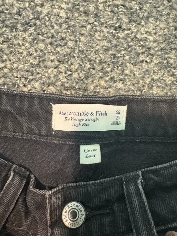 Abercrombie Vintage Straight Jeans - Image 3