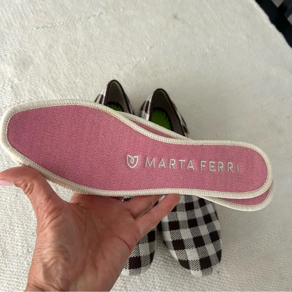 Rothy's Brown and White Flats Timeless Comfort - Image 8