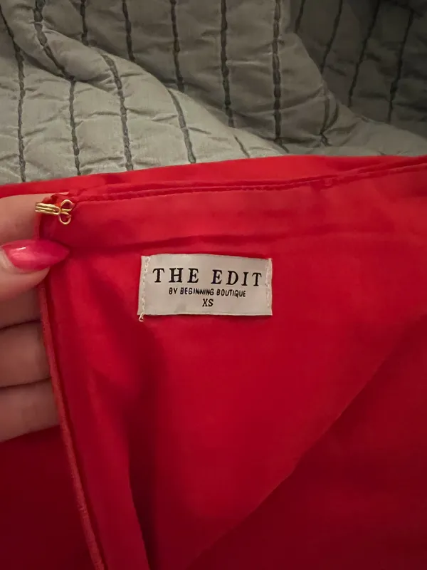 Beginning Boutique Satin Maxi Dress - Image 6