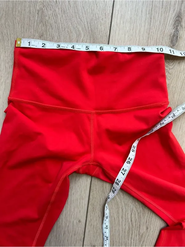 Lululemon Wunder Train High-Rise Tight 28" in Hot Heat Red Size 4 - Image 12
