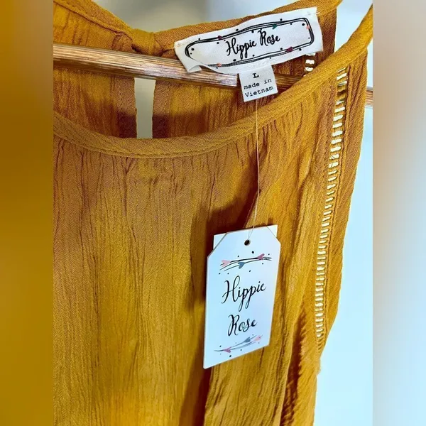 Hippie Rose NWT Tank - Large - Image 2