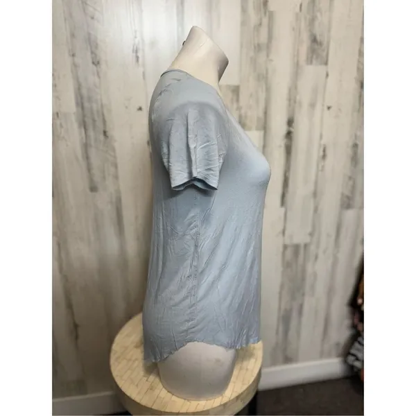 Hollister Light Blue Pocket Tee Small | Must Have Collection Soft Basic T Shirt - Image 2