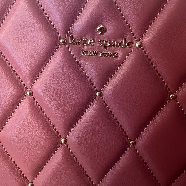 Kate Spade‎ Carey Mini Camera Bag Pomegranate Smooth Quilted Leather NWT KL820 - Image 6