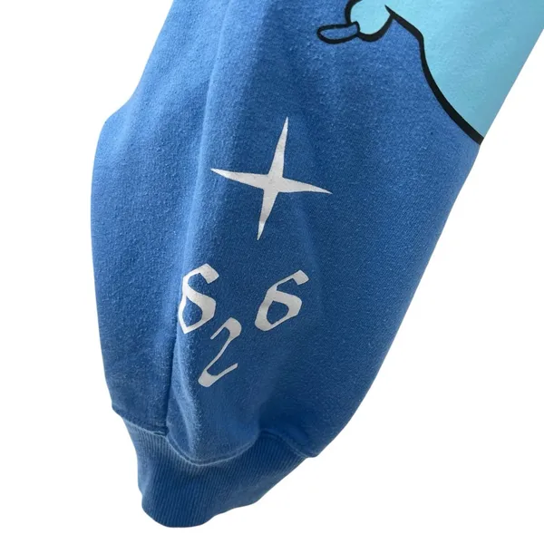 Disney Stitch Blue Jogger Sweatpants I Need More Space Graphic Loungewear XXL 2X - Image 6