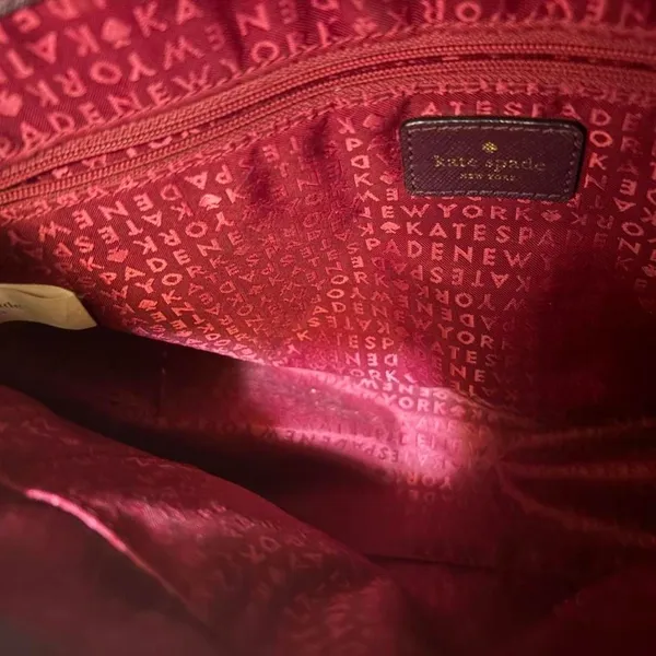 kate spade burgundy‎ crossbody - Image 6
