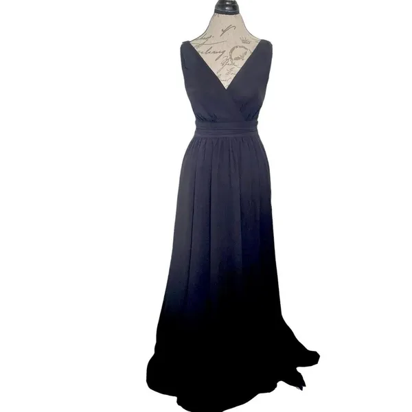 LULUS Dress Small Maxi Gown Formal Party Prom Elegant Cocktail Wedding Guest - Image 2
