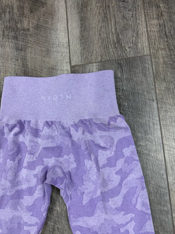 NVGTN Purple Camo Leggings - Image 4